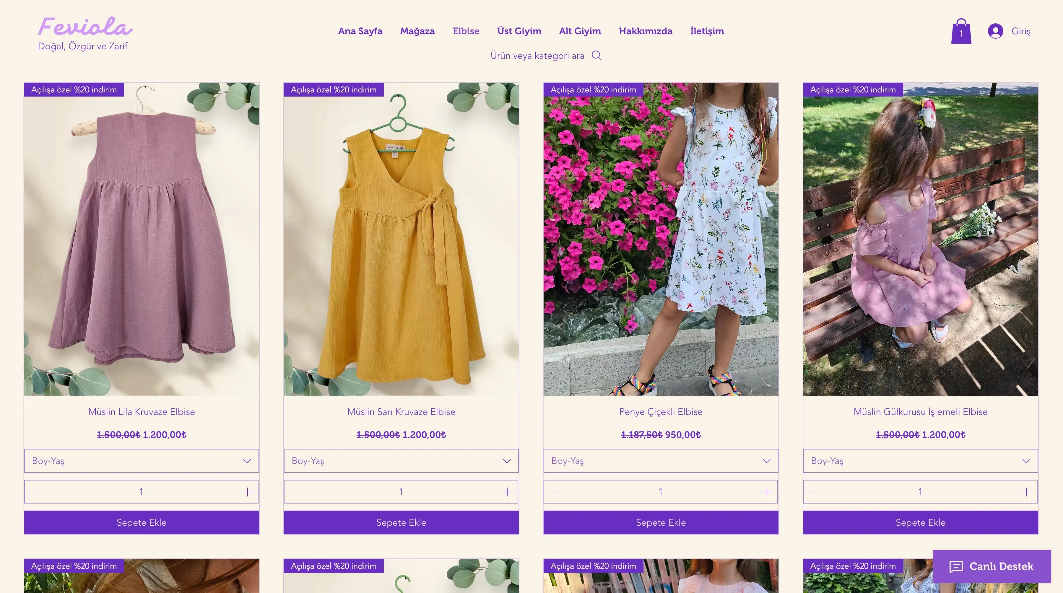 E-Ticaret Sitesi Geliştirme